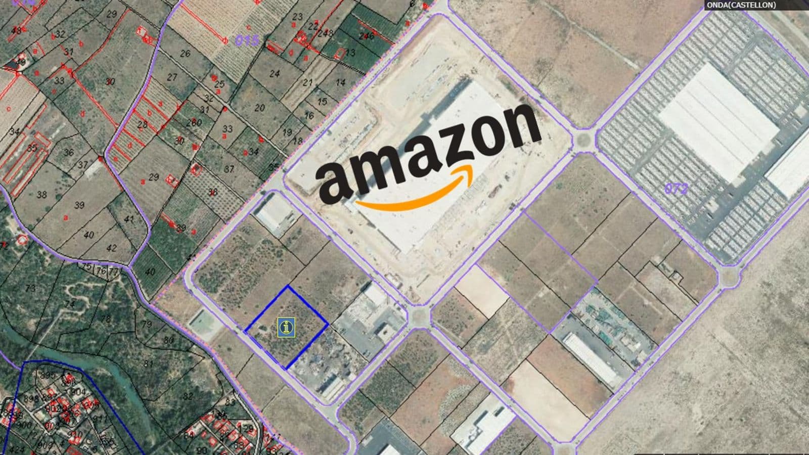 Parcela industrial de 15.360 m² junto al centro logístico Amazon en Onda - 4