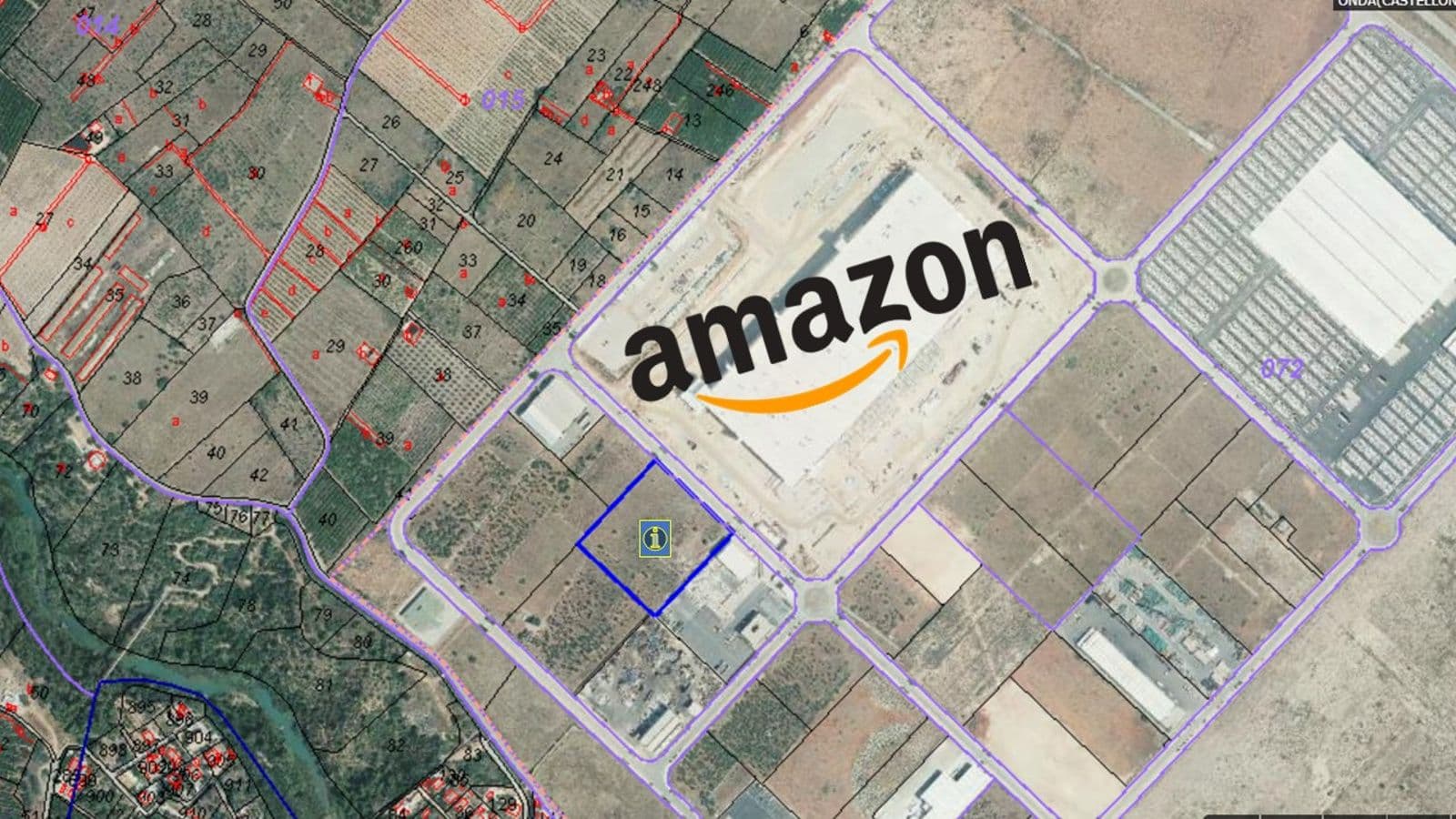Parcela industrial de 16.080 m² junto al centro logístico Amazon en Onda - 3