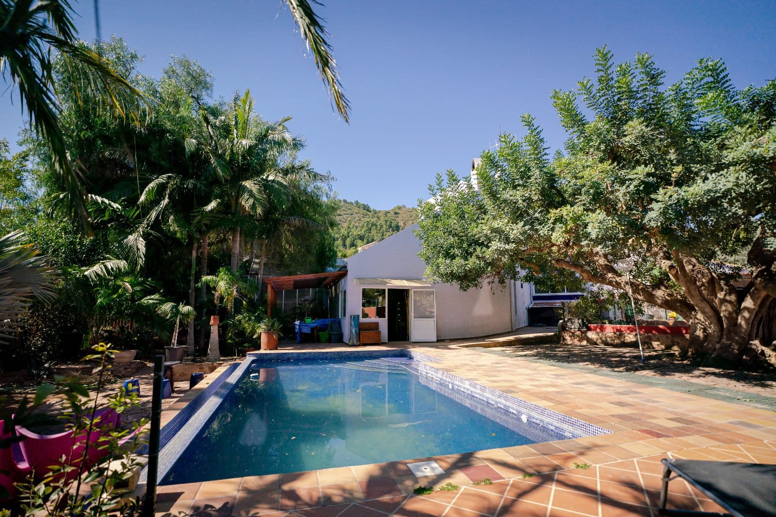 Chalet independiente con finca privada y jardín exótico en Castellón