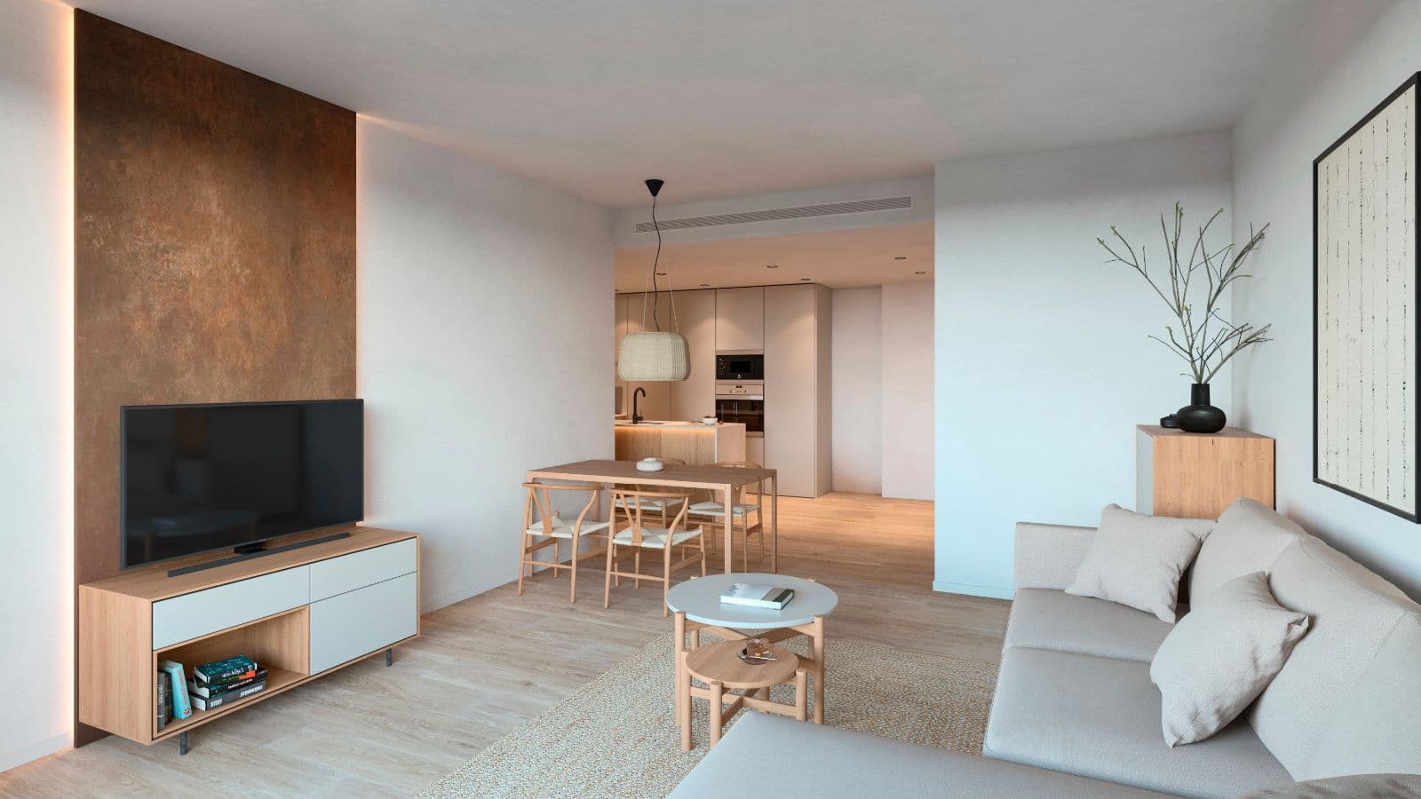 Piso a estrenar con terraza y zonas comunes en Moncófar (1º) - 3