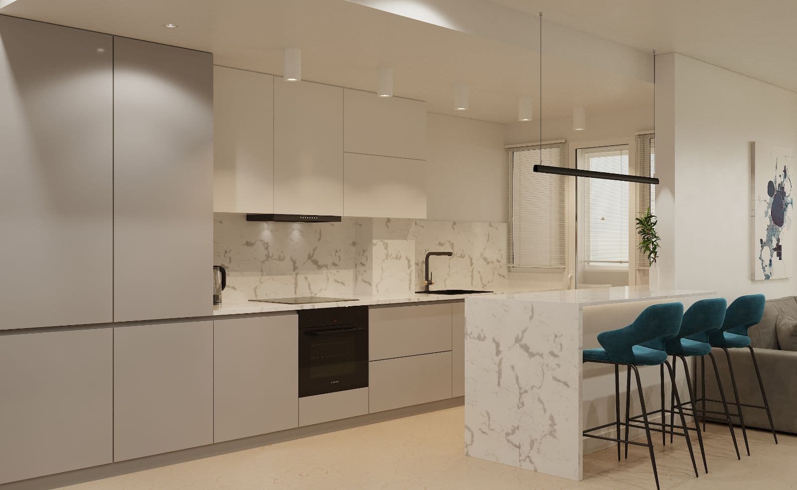 Piso obra nueva 3 habitaciones y 2 baños en Vila-real (1ºA) - 5