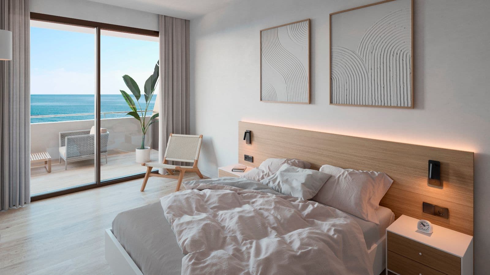 Ático a estrenar con terraza y zonas comunes en Moncófar - 5