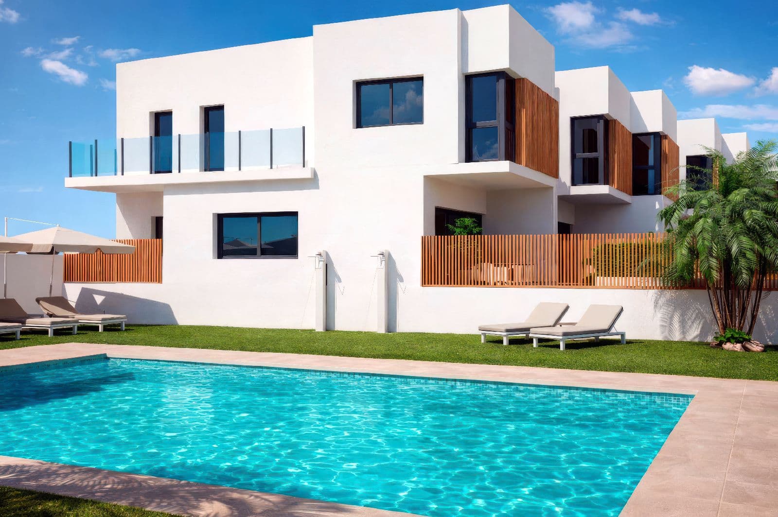 Adosado de 3 dormitorios con garaje en Moncófar